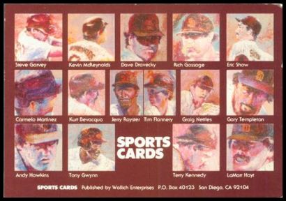 15 San Diego Padres Collage